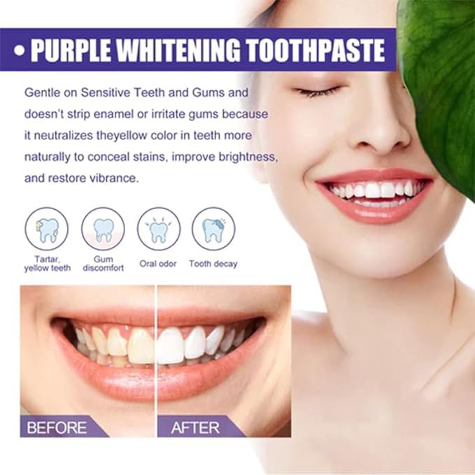 Purple Whitening Toothpaste - Image 3